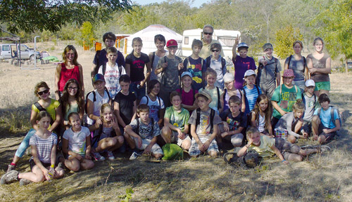 Kőzettanepocha a 6. osztályban